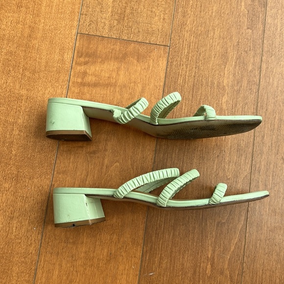 Reformation Assunta Strappy Block Heel Mules - Picture 4 of 6